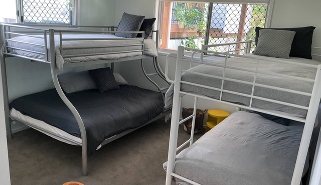 Just off the highway , 2 kilometres to town but still in the country.