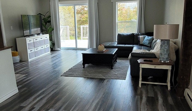 just steps away from the Macquadavic River,minutes away from the bay of Fundy