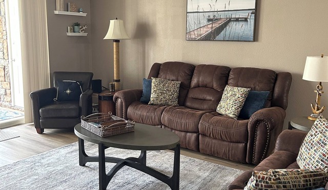 Just steps from pool, boat slip available,Newer LVP flooring,Have 5 star reviews