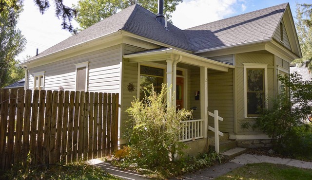 Just two blocks from Downtown Bozeman, the Dahlia House is a tucked away retreat