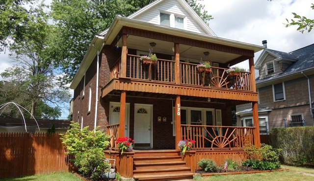 Just walk to the Upper Niagara River and follow it right to Niagara Falls!