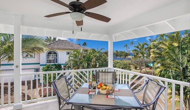 Kahele Kai - Ocean views, steps to Poipu's best beaches, A/C throughout!