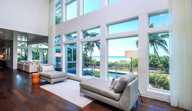 Kaleidoscope: Luxury 6BR Gulf-Front Estate with Private Pool & Modern Design.