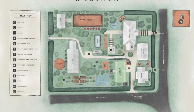 Kalinya Estate Platinum- Homestead, Lodge & Barn- up to 34 guests