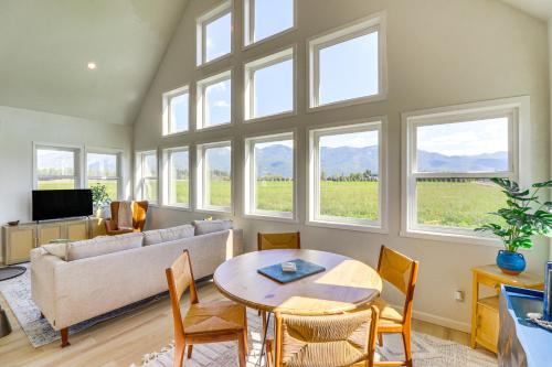 Kalispell Mountain Getaway with Hot Tub and Fire Pit!