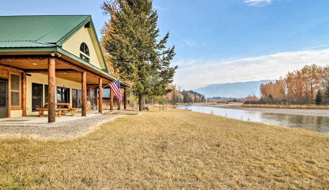 Kalispell Riverfront Home by Glacier National Park