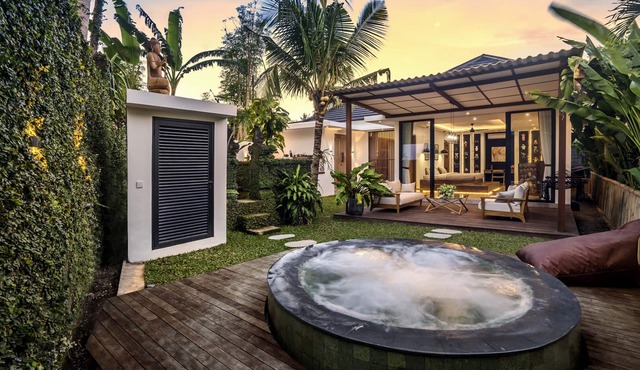 Kaori Loft - Romantic 1BR Villa with Jacuzzi and garden view