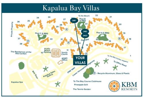 Kapalua Bay Villas 3 FREE Rental Cars KBM Resorts Panoramic Ocean Views 3 Units 4 Bedrooms ML-2077