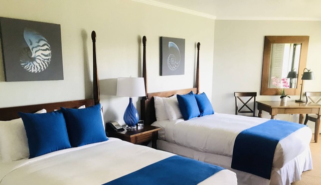 Kauai Beach Resort 1219, This Quiet Unit has Views of the Mountains and Lagoons.