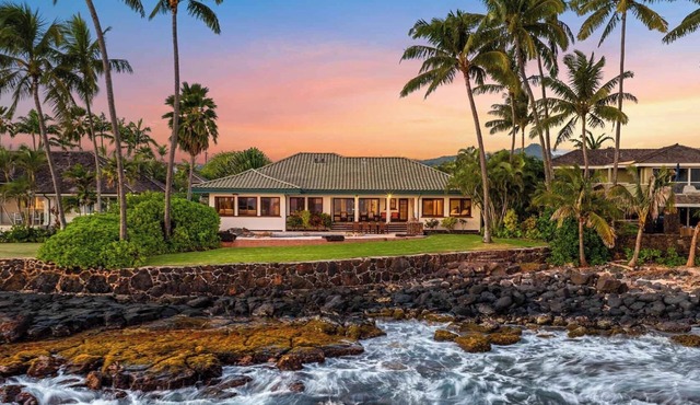 Kauai Kai By Parrish Kauai - enjoy sunsets at this amazing elite home w/AC and