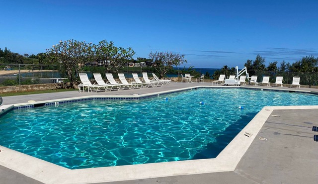 Kauai resort condo up to 6 . Near beach, restaurants and shops and town close