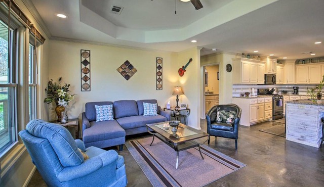 Kayaks & Boat Slip: Waterfront Hot Springs Home!
