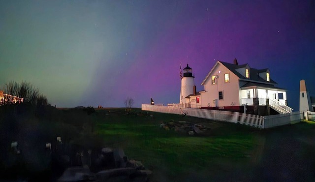 Keeper's House at the Treasured Pemaquid Point Lighthouse