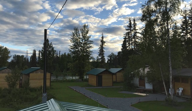Kenai River Fishing 20 foot yurt