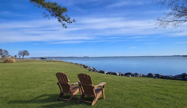 Kent Narrows 2 Acre Waterfront Escape| Wake Up to Endless Water Views. Location!