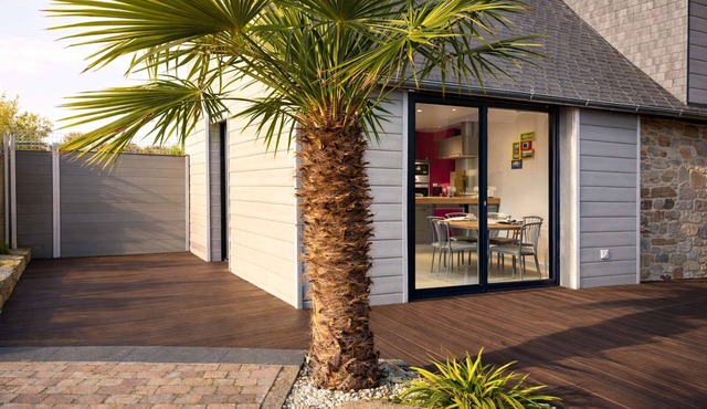 Ker Bian Breton house with garden and parking space