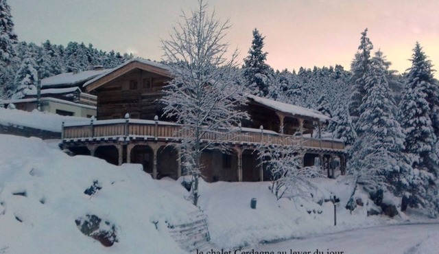 Ker Cerdagne Atout France-Chalet-Mountain view-Ensuite with Bath