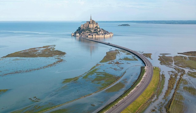 Ker Fran Escapade Iodée in Hirel direct view of the bay of Cancale/Mt St Michel