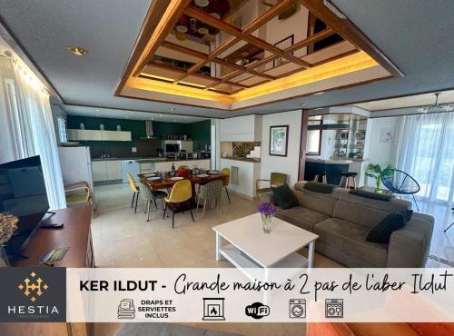 Ker Ildut - Grande maison à 2 pas de l'aber Ildut