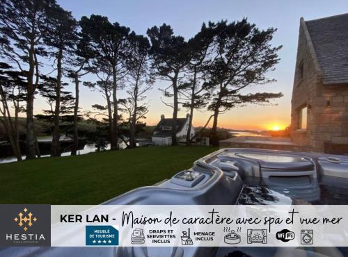 KER LAN - Maison de caractere avec SPA et vue mer