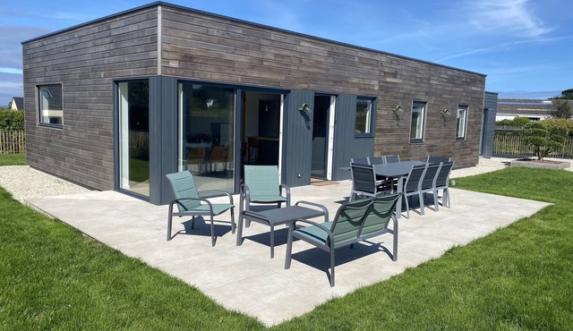 Ker Melen single-storey wooden house 5 minutes from the beach (Finistère, Brittany)