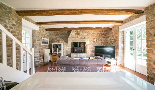 Kerinis-Belle Longère et Studio avec Jardin