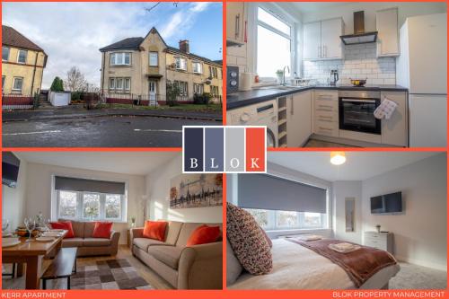Kerr Apartment-Spacious 4-Bed Flat in Hamilton, Close to Glasgow