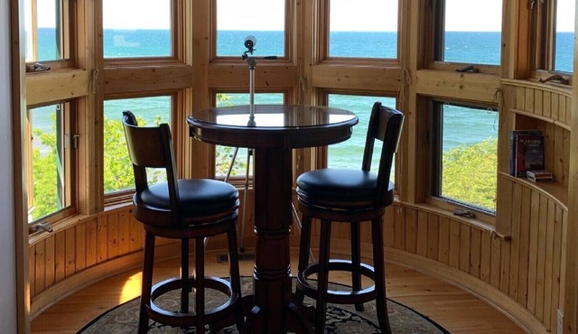 Keweenaw Castle Resort: The Turret Suite on the Shore of Lake Superior