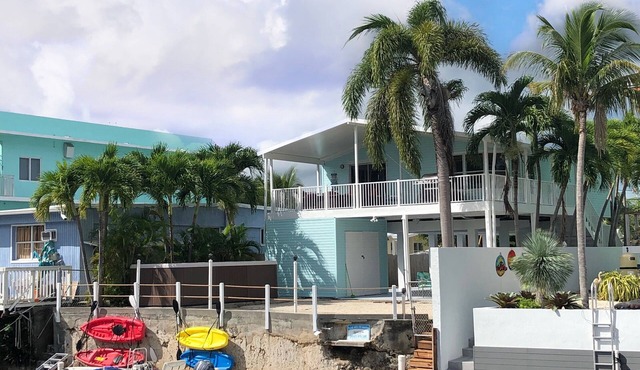 Key Breeze Waterfront Home- Water View with Therapy Spa