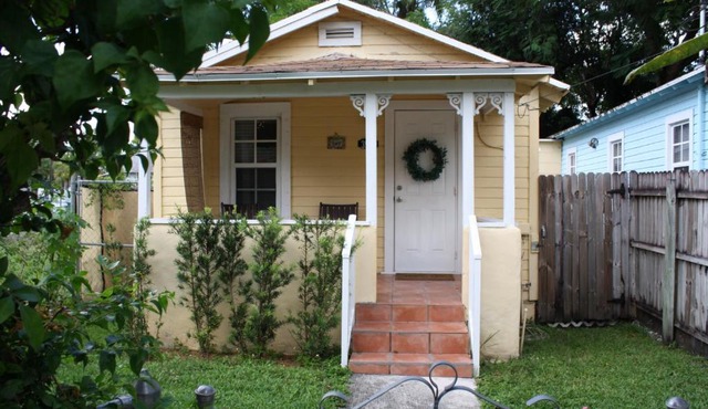 Key West Style Historic Home in Coconut Grove Florida The Yellow House