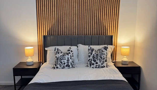 Kick back and Relax in this calm-styled space