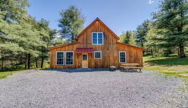 Kick back and relax in this calming, stylish space!