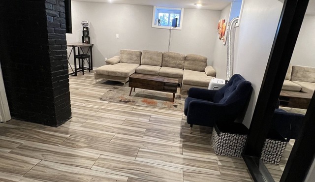 Kickback and relax in a one bedroomapartment.