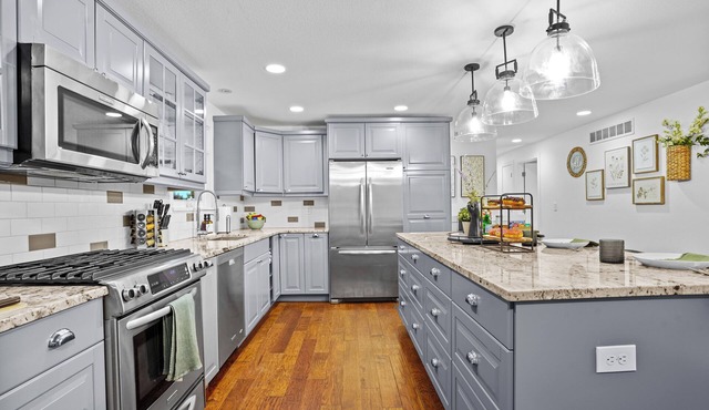 Kid+Pet Friendly Getaway with Game Room and Hot Tub!