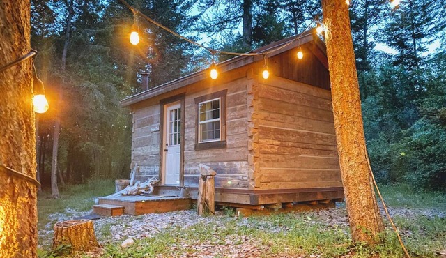 Kimbey's log Cabin Flathead Lake Beach Pets yes!