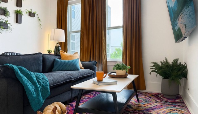 King Bed Apt w/RoofTop Lounge King Bed Elevator Gym