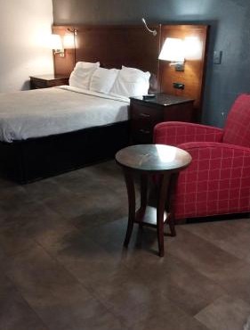 King Bed Hotel Room 251