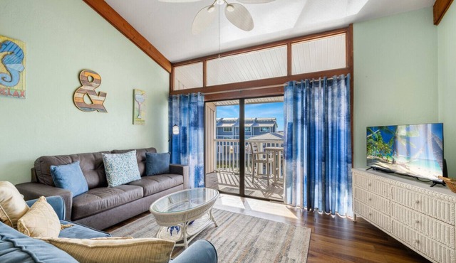 King Bed 🏝️ Loft Condo 🏝️ Top Floor 🏝️ Gulf view