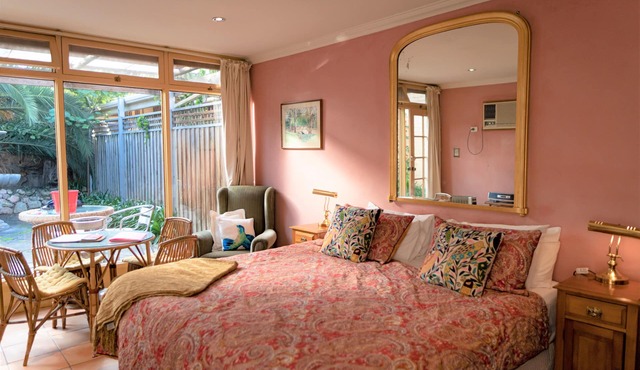 King Bedroom with King Spa Bathroom ensuite and Private Courtyard