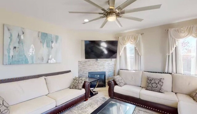 King Beds Castle | Air Hockey | Room TVs | Firepit