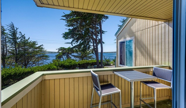 King Fireplace Room with Ocean View