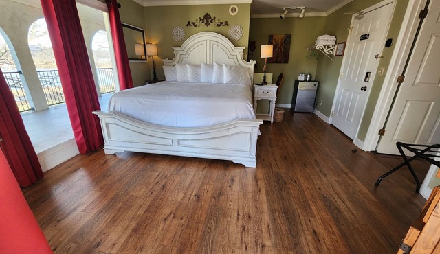 King Room with Balcony and River Views