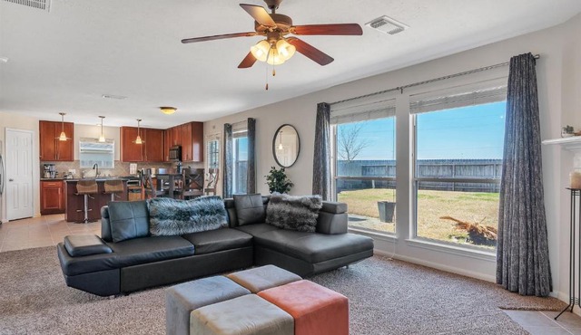 King Suite, Jacuzzi Tub, Free WiFi, 15 Mins To Hobby Airport, Disney Plus, Netflix, Hulu, Green Space