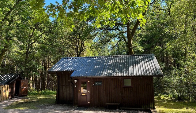 KINGLAS is a charming cabin in a lovely, peaceful location deep in the forest