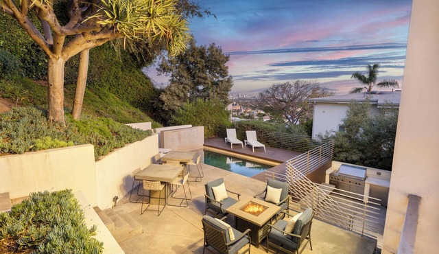 Kings Road | West Hollywood Luxury | Pool, Views, Firepit, Modern Design