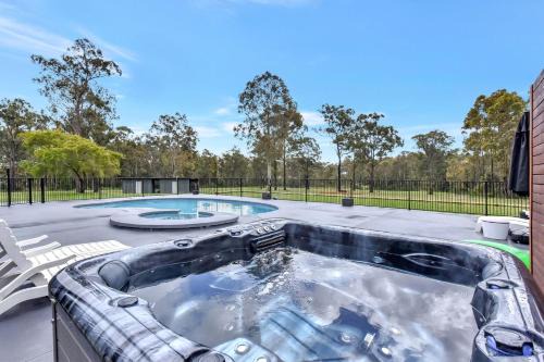 Kitchener Country Estate with Pool Hot Tub on private acres that sleeps up to 18