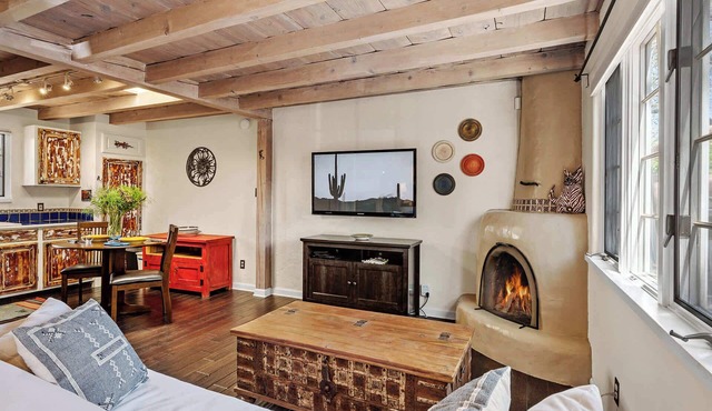 Kiva Fireplace, Walk Everywhere