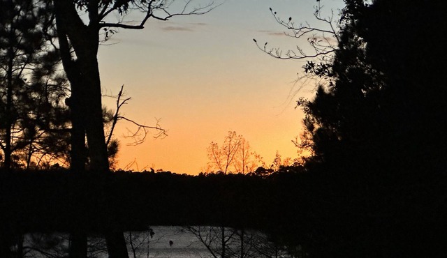 Klos Kabin On Lake Kincaid in the Kisatchie National Forest.