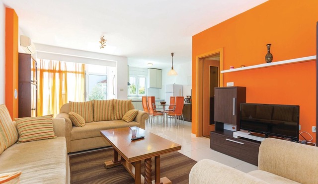 Kostrena, a part of Rijeka, is known for beautiful pebble and concrete beaches, here is located this