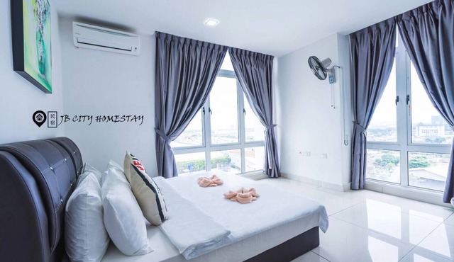 KSL D'Esplanade 6pax (WIFI) @ JB City Homestay